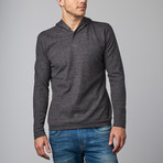 Smash Trends // Thermal Hoodie // Charcoal (S)