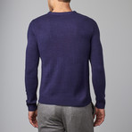 Smash Trends // Wide Cable Sweater // Navy (S)
