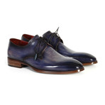 Hand-Painted Derby Shoe // Blue (Euro: 44)