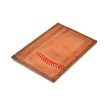 Baseball Stitch Card Case // Tan