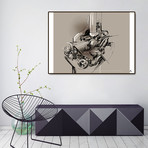 CLOK-D6 (20"W x 16"H x 0.5"D)