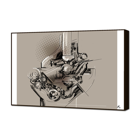 CLOK-D6 (20"W x 16"H x 0.5"D)