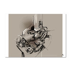 CLOK-D6 (20"W x 16"H x 0.5"D)