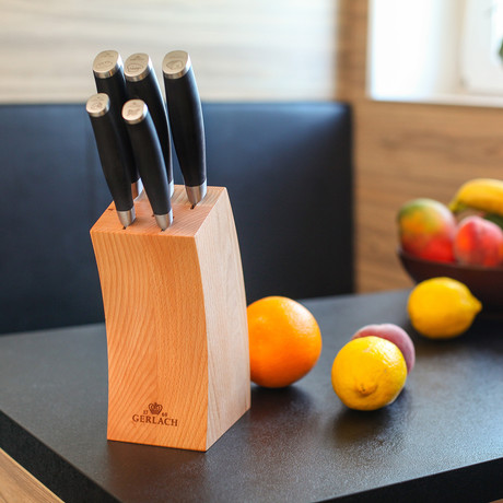 5 Piece Knife Block Set // 991A