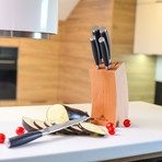 5 Piece Knife Block Set // 991A