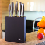 5 Piece Knife Block Set // 993 (Black Block)