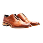 Wiswell Medallion Oxford // Tan (Euro: 45)