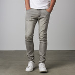 TR Premium // Warren Skinny Stretch Denim // Grey (34WX32L)