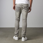 TR Premium // Warren Skinny Stretch Denim // Grey (34WX32L)