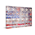 White Star Flag (18"W x 12"H x 1.5"D)