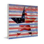 US Flag Star II (18"W x 18"H x 1.5"D)