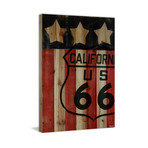 Cal US 66 (24"W x 36"H x 1.5"D)