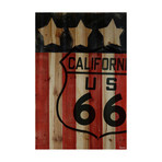 Cal US 66 (24"W x 36"H x 1.5"D)