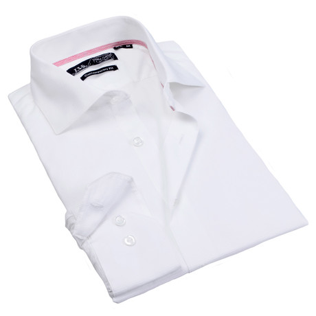 Levinas // Solid Button-Up // White (3XL)