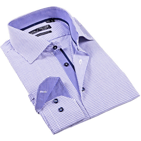 Classic Button-Up Dress Shirt // Blue (2XLB)
