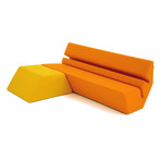 Evo Sofa (Orange)