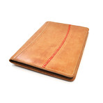 Baseball Stitch Mini Pad Folio + Tablet Case // Tan