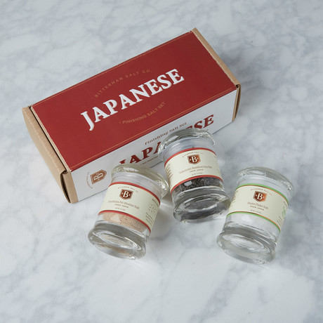 Japanese Salt // Set of 3