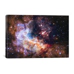 WR 20a And Surrounding Stars, Westerlund 2 // NASA (40"W x 26"H x 1.5"D)