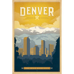 Denver, CO (18"W x 26"H x 0.75"D)