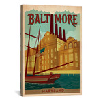 Baltimore, MD (18"W x 26"H x 0.75"D)