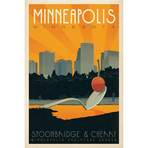 Minneapolis, Minnesota (Spoonbridge and Cherry) (18"W x 26"H x 0.75"D)