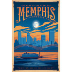 Memphis, Tennessee (18"W x 26"H x 0.75"D)