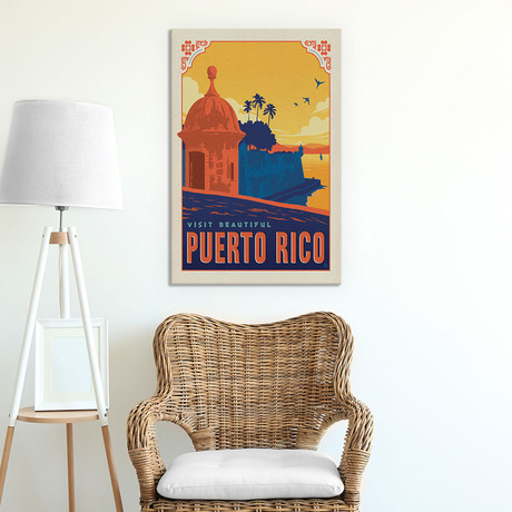 Commonwealth of Puerto Rico (18"W x 26"H x 0.75"D)