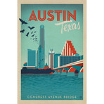 Austin, TX (18"W x 26"H x 0.75"D)