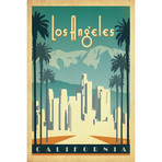 Los Angeles, CA (18"W x 26"H x 0.75"D)