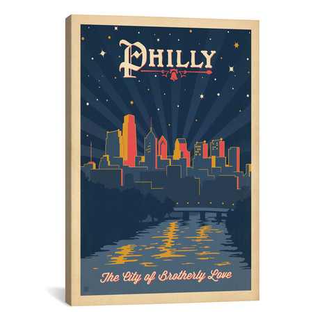 Philadelphia, Pennsylvania (18"W x 26"H x 0.75"D)