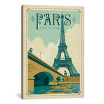 Paris, France (Eiffel Tower) (18"W x 26"H x 0.75"D)