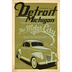 Detroit, Michigan by Anderson Design Group (18"W x 26"H x .75"D)
