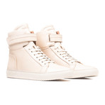 Amalfi High-Top Sneaker // Cream (Euro: 40)