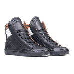 Zeus Snake Leather High-Top // Black (Euro: 40)