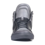 Poseidon Mid-top Sneaker // Black + Red (Euro: 40)