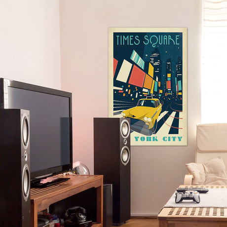 New York City, NY (Times Square) (18"W x 26"H x 0.75"D)
