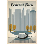 New York City, NY (Central Park) (18"W x 26"H x 0.75"D)