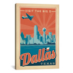 Dallas, TX (18"W x 26"H x 0.75"D)