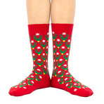 Mid-Calf Sock // Holiday // Pack of 3 (Size: 6-9)