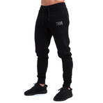 Pro-Fit Tapered Joggers // Black (M)