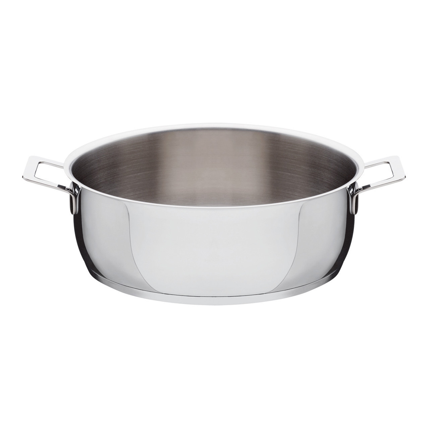 Pots + Pans // Low Casserole + Two Handles - Alessi - Touch of Modern