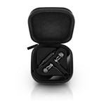 HD1 In-Ear Headphone // Black-Chrome (Apple)