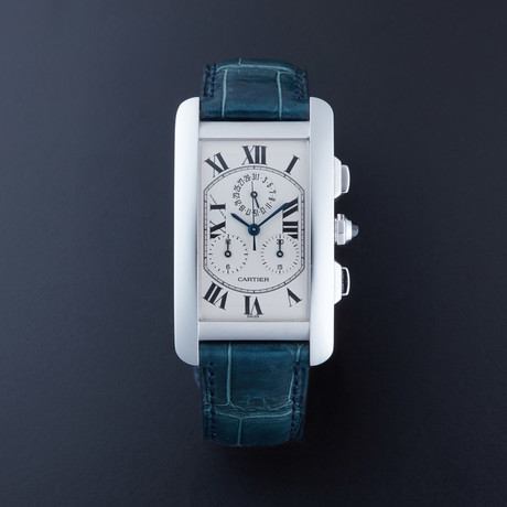 Cartier Tank Americaine Chronograph Automatic // W2603351 // Pre-Owned