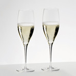 Sommelier // Sommeliers Vintage Champagne Glass // Set of 2