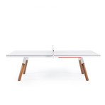 You and Me Ping-Pong Table // Standard (White)