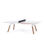 You and Me Ping-Pong Table // Standard (White)