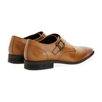 Goodwin Smith // Toe Cap Punch Monk Shoe // Tan (UK: 7)