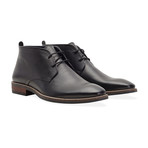 Goodwin Smith // Peel Grained Leather Boot // Black (UK: 9)