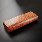 Showband Cigar Case // Cap of 3 // Sapele Pommele